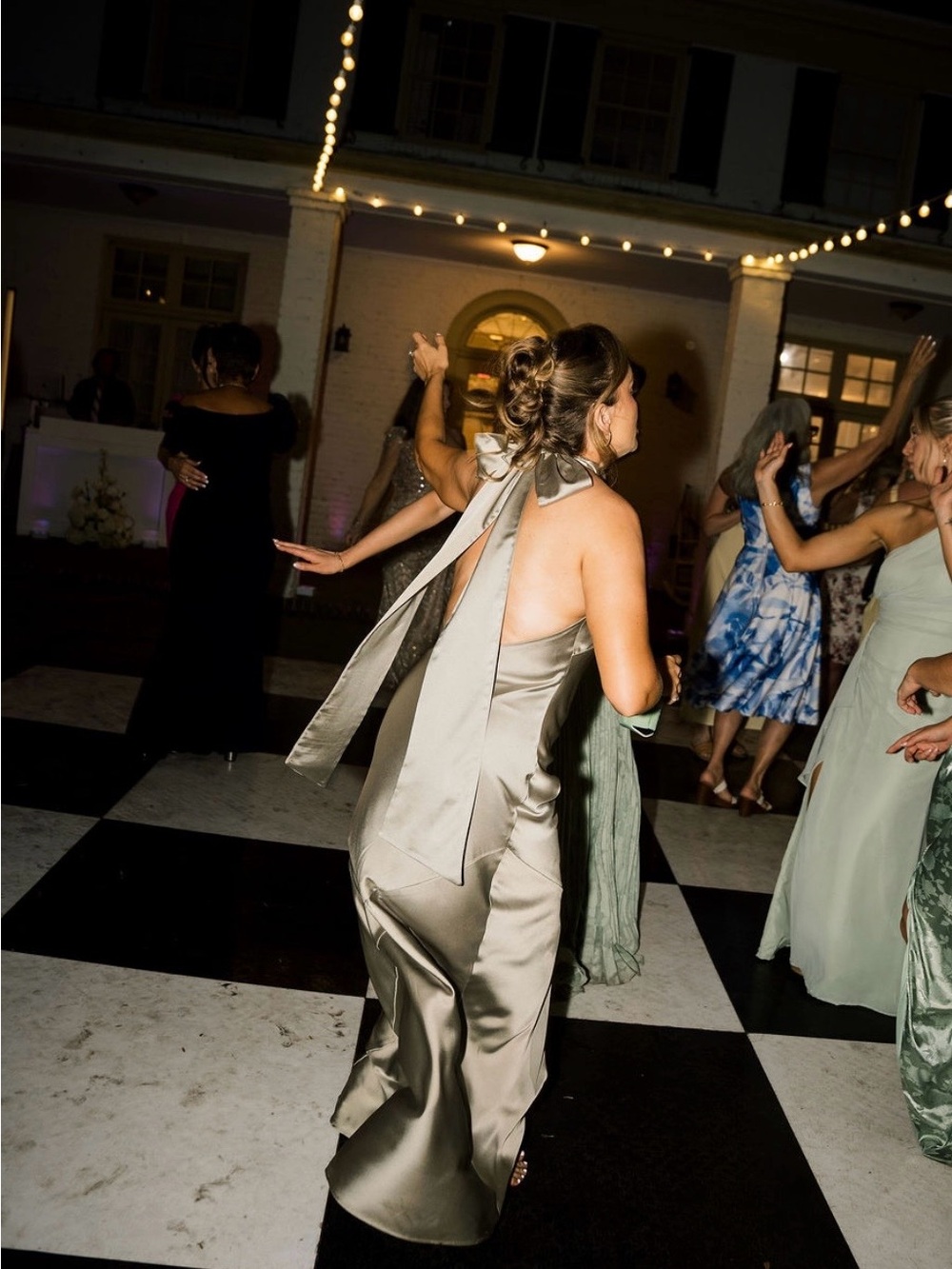 Show Me Your MuMu Lisa Bridesmaid Dress in Sage